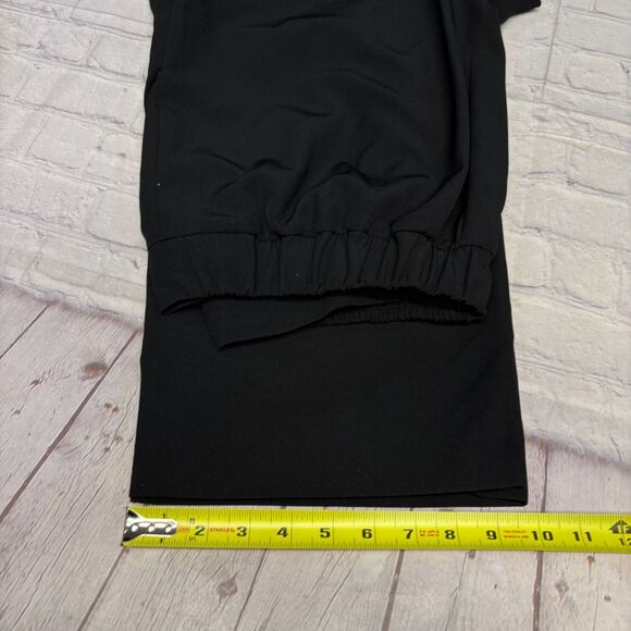 Zara Women Wide Leg Utility Cargo Pants Size XXL 2XL Black D061 -30 - Picture 8 of 16